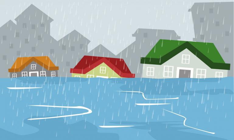 Banjir. (Foto : Ilustrasi)