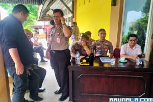 Siap Amankan Proses Pendaftaran Calon Perseorangan: Belasan Polisi Kawal Gedung Pramuka