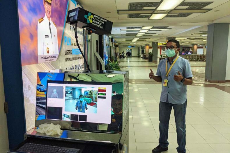 Pihak BIM Pasang 2 Thermal Scanner Kunjungan Wisatawan ke Sumbar Turun