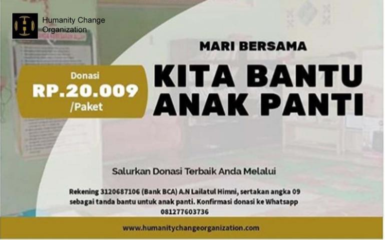 Ilustrasi : Stiker HCO untuk lakukan Donasi