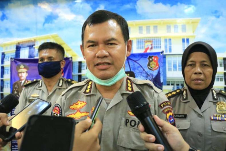 Kabid Humas Polda Sumbar, Stefanus Satake Bayu Setianto saat pertemuan tiga pekan lalu. (Dok. Polda Sumbar)