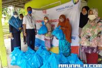 Masyarakat Sekitar Bandara Dapat Perhatian Disaat Covid: AP II BIM Sebar Ratusan Paket Sembako