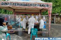 Meski Zona Hijau, Tetap Terapkan SOP Covid: Sawahlunto Gelar Swab Massal Selama Empat Hari