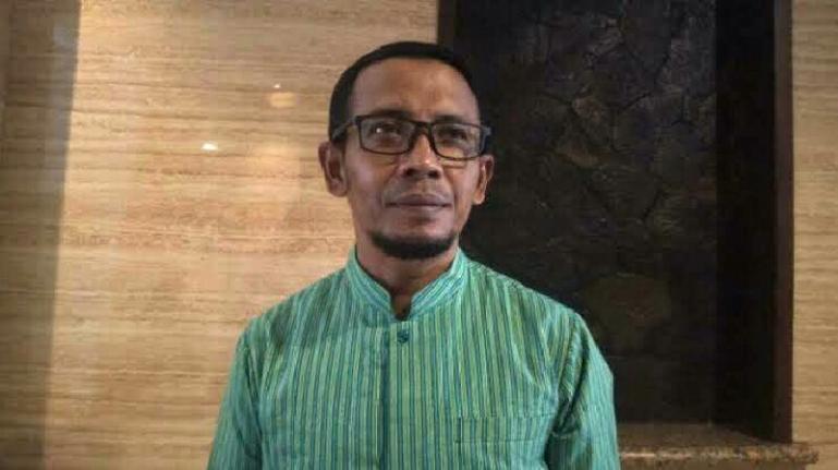 Anggota KPU Sumbar Nova Indra saat ditemui TribunPadang.com, Kamis (5/3/2020). (Dok : Tribunpadang.com)