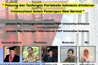 Unand dan Unsri Kupas Soal Pariwisata di Era New Normal