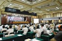 Ketua DPD Partai Gerindra Sumbar Andre Rosiade saat membuka acara deklarasi dan konsolidasi kepala daerah se-Sumbar dari Gerindra itu di Hotel Novotel Bukittinggi, Sabtu (29/8). (Dok : Istimewa)