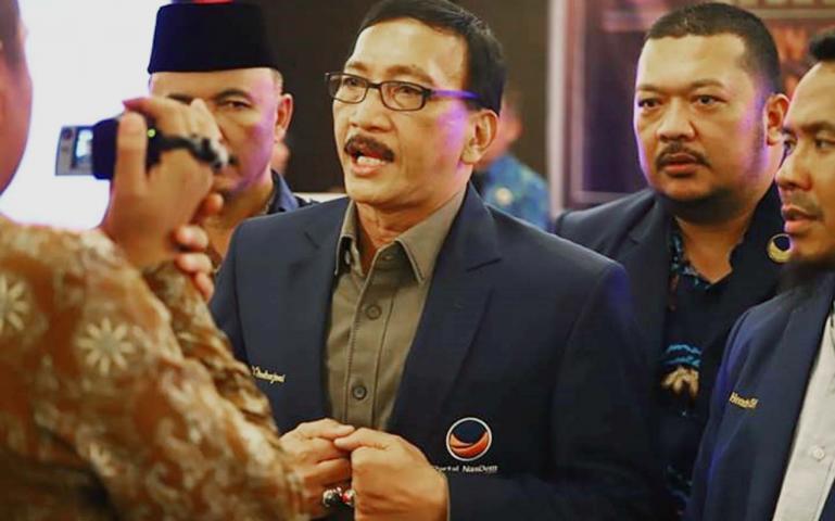 Ketua DPW NasDem Sumbar, Hendrajoni. (Dok : Istimewa)