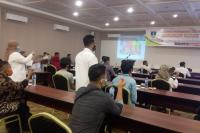 Pengiat dan pengelola wisata di Pessel ikuti pelatihan kepariwisataan di Hotel Grand Zuri Padang, Rabu (26/8).(Foto : Snm)