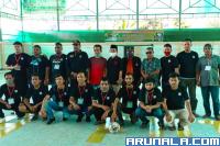 Resmikan Pertandingan Voli dan Futsal: Pasangan RA - RH Sapa Masyarakat Batang Kapas