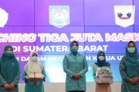 Sumbar Launching Gerakkan Tiga Juta Masker