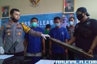 Pelaku Afdil dan Hardino Ditangkap di Tempat Berbeda: Dipicu Sakit Hati, Sesama Sopir Truk CPO Baku Hamtam, Satu Tewas