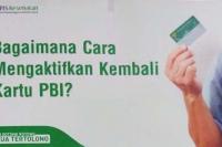 Kartu PBI KJ Telah Dihapus, Bagaimana Mengaktifkannya Lagi?