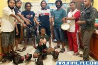 Sejumlah BB Disita: Macan Kumbang Gerebek Judi Sabung Ayam, Abu Sali Dibekuk