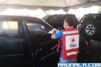 Upaya Pencegahan Penyebaran Covid-19: PMI Semprotkan Desinfektan di 4.648 Lokasi