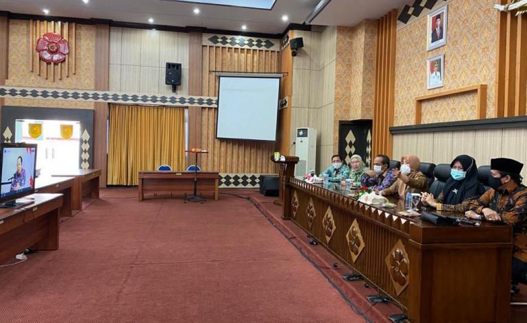 Pembukaan Sukatnas dan Rakornas Komisi se Indonesia diselengrakan secara virtual, Senin (26/10). (Dok: Istimewa)