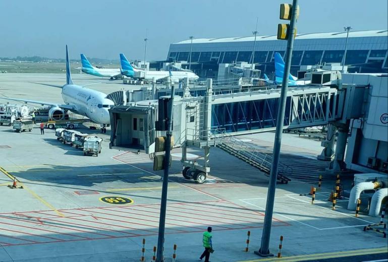 Terminal 3 Bandar Udara Internasional Soekarno--Hatta. (Dok : Istimewa)