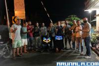 Tim Opsnal Sat Reskrim Polres Pessel, serta Polsek Ranah Pesisir berhasil menangkap dua pelaku yang diduga pembunuhan ponakan, Jumat (6/11). (Foto : Rio)