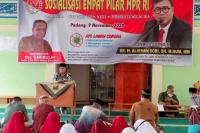 Sosialisasi  Empat Pilar MPR RI: Alirman Sori: Pancasila Tak Perlu Diutak-atik