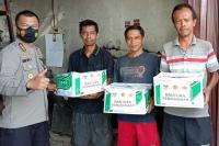 Polda Sumbar Salurkan Bantuan Kemanusiaan