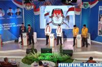 Persoalan Penanganan Covid-19 jadi Tema Debat Perdana: Tiga Paslon Cabup/Cawabup Pessel Saling Adu Konsep