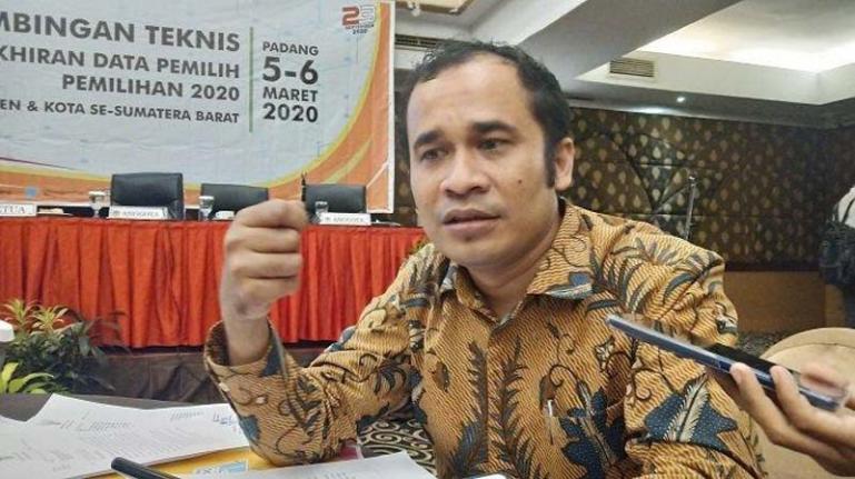 Komisioner KPU Sumbar Gebril Daulai (Dok : Istimewa)