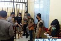 23 Tahanan Polres Pessel Memilih di TPS Berjalan