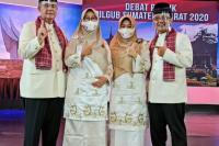 Tutup Debat Pilgub Sumbar: NA-IC: Terima Kasih Pak Prabowo