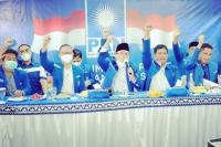 DPD PAN Pessel saat menggelar Musda V yang dibuka langsung Ketua Umum PAN Zulkifli Hasan secara virtual, di Painan, Sabtu (23/1). (Dok : Istimewa)