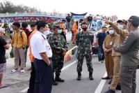 Dandim Pariaman Ikut Proses Evakuasi Wisatawan