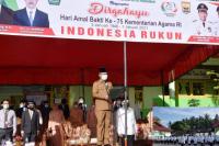 Genius Pimpin Upacara HAB ke-75: Tiga ASN Kemenag Pariaman Dapat Satya Lencana Karyasatya