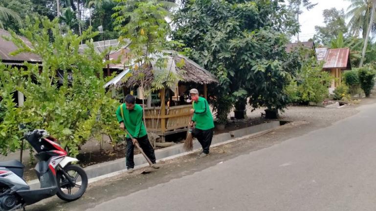 Anggota Barakai di Kecamatan Pariaman Timur melakukan aktivitasnya. (Dok : Istimewa)
