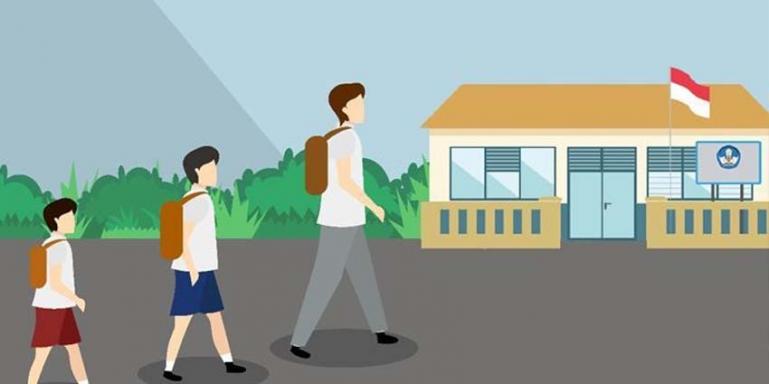 Ilustrasi siswa sekolah (Dok : Istimewa)
