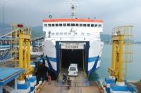 Kapal Ferry (Roro) yang akan ditambah jumlahnya oleh Pemprov Sumbar untuk memperlancar transportasi laut antara Kota Padang - Mentawai. (Dok : Istimewa)