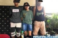 Satu Pelaku Diantaranya Perempuan: Tiga Pengguna Sabu Ditangkap Tim Sapu Jagad