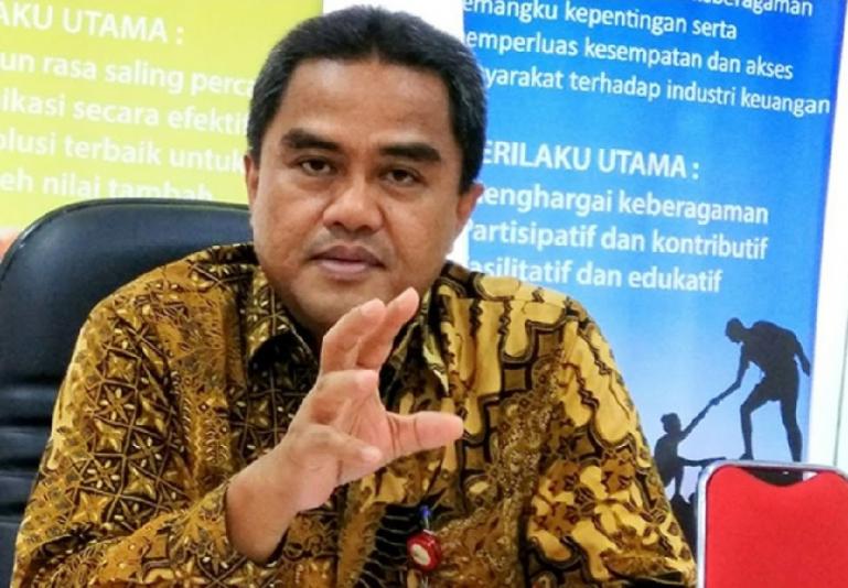 Kepala Kantor OJK Sumbar yang sekaligus Ketua SWI Sumbar, Misran Pasaribu. (Dok : Istimewa)