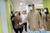 Dua Rombongan Kementerian Tinjau Pasar Rakyat Pariaman