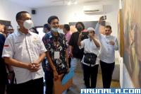 Pelukis Hamdi Mubarak Gelar Pameran Tunggal