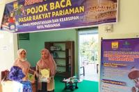 Pojok Baca Hadir di Pasar Rakyat Kota Pariaman: Penting Tumbuhkan Budaya Literasi di Masyarakat