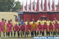 Menatap Ajang Porwanas 2021: PWI Sumbar Uji Tanding PWI Riau dan All Star Semen Padang FC