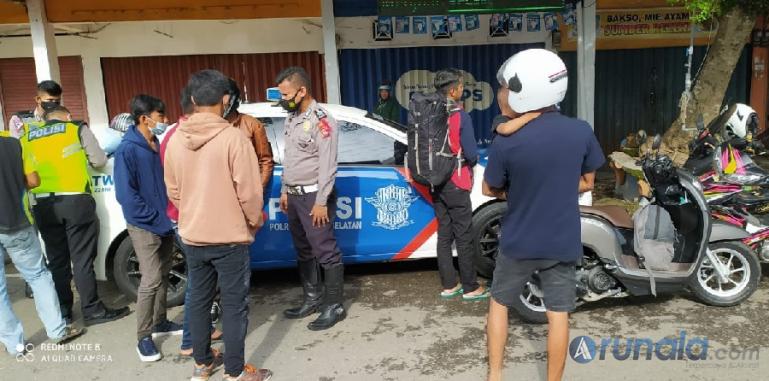 Terjaring Dalam Razia Hunting Satlantas Pessel Tilang Ratusan Kendaraan