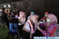 Serentak Vaksinasi Covid-19 di Sumbar: Kapolda: Puluhan Ribu Masyarakat Telah Divaksin