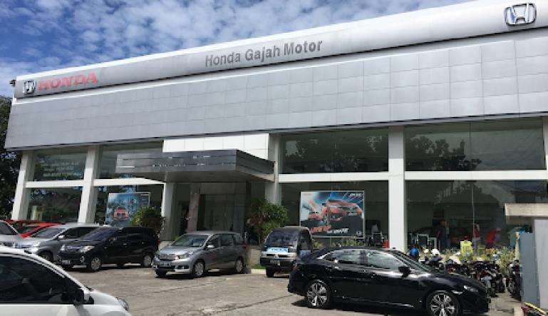 Showroom Honda Gajah Khatib Sulaiman Padang. (Dok : Istimewa)