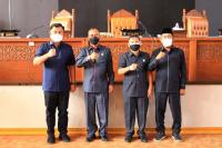 Penjelasan Ranperda Perubahan APBD 2021: DPRD Dharmasraya Dengarkan Jawaban Bupati