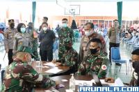 Adakan Vaksinasi Massal Covid-19 Belasan Kali: Kapolda Sumbar Apresiasi HTT Padang