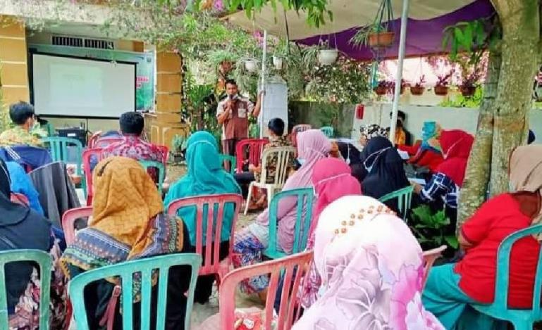 Peserta pelatihan saat dengarkan paparan dari pihak Echo Green ketika ikuti pelatihan, Kamis (23/9) kemarin. (Dok : Istimewa)