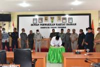 DPRD Padangpariaman Setujui RAPBD 2022 Jadi Perda