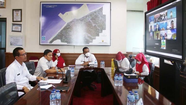 Genius Umar bersama para Asisten Setko Pariaman ikuti rapat TPO Executive Committee, Rabu (3/11). (Dok : Istimewa)