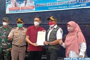 Sumbar Ekspor 20 Ton Ikan Kerapu ke Hongkong