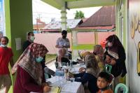 BKO Ditresnarkoba Polda Sumbar Sosialisasi Vaksinasi: Bripka Jimmy Rahmadani Edukasi Warga Bayang