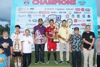 Turnamen Sepak Bola Cibers Cup 2021: Tim Askot Pariaman Taklukkan Tim Aro Tani di Final